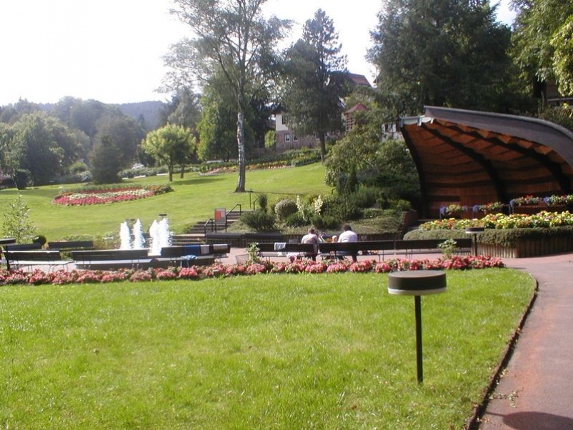Konzertmuschel im Kurgarten Alpirsbach