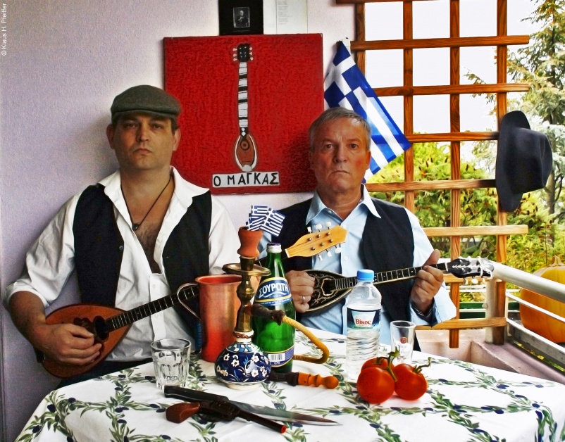 LEFTA: "Latino" Klaus Pfeiffer und Simon "Sid" Steiner (© Klaus H. Pfeiffer)