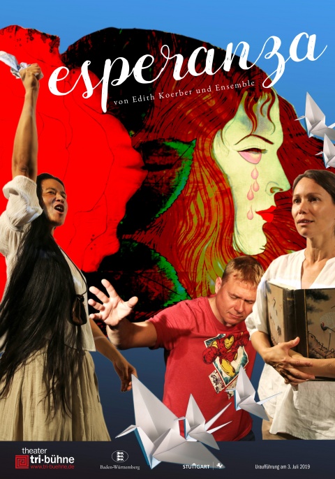 Plakat zur Produktion &quot;Esperanza&quot;