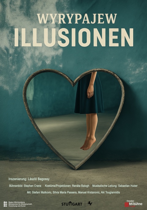Plakat zur Produktion &quot;Illusionen&quot;