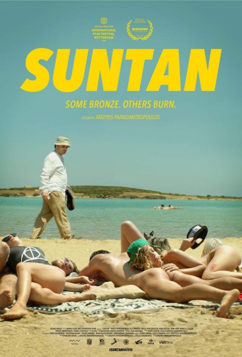 Plakat zur Produktion &quot;Suntan (Nacktbaden)&quot;