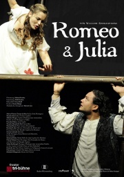 Plakat zu 'Romeo und Julia'