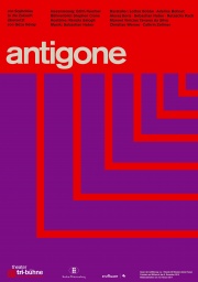Plakat zu 'Antigone'