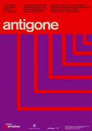 Plakat zu 'Antigone'