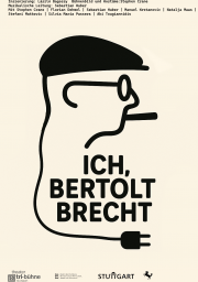 Plakat zu 'Ich, Bertolt Brecht'